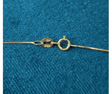 Catenina con Stella pendente in Oro 18kt 750